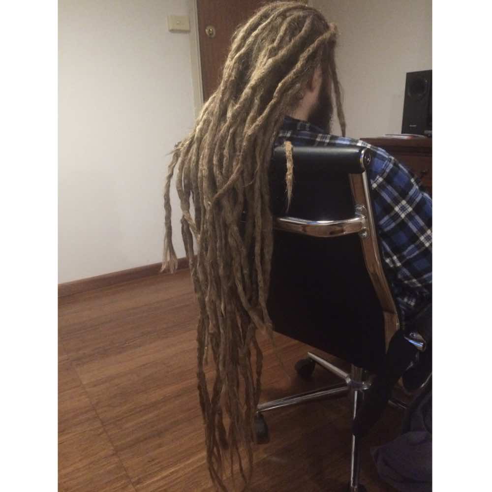 dread extensions for guys, hippie dreadlocks, neglect dreads